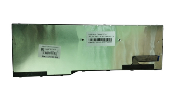 Клавіатура для ноутбука Fujitsu LifeBook A514 A544 A554 A555 AH544 AH554 AH555 AH564 Black, (Black Frame), RU