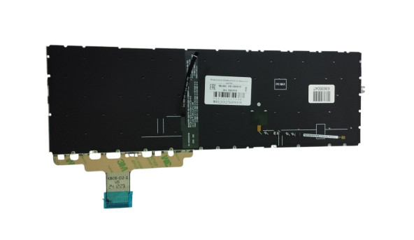 Клавіатура для ноутбука HP Elitebook 850 G7, 850 G8, 855 G7, 855 G8, Black (No Frame), Point Stick з підсвіткою (Light), RU