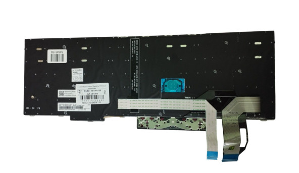 Клавіатура для ноутбука Lenovo Thinkpad T15 gen 1/2, з підсвіткою (Light), Black, (No Frame), RU