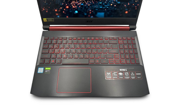 Ігровий ноутбук Acer Nitro 5 AN515-54 Intel Core I5-9300H 16GB RAM DDR4 512GB SSD M.2 NVMe GeForce GTX 1650 (IPS 15.6" FHD)- Б/В