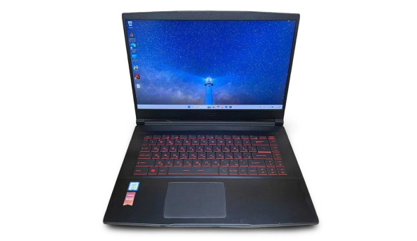 Ігровий ноутбук MSI Thin GF63 I5-8300H 16 RAM 1000 SSD GeForce GTX 1650 Max-Q [IPS 15.6" FullHD] - Б/В
