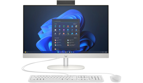 Моноблок 23.8'' HP ProOne 240 G10 i7-1355U/16Gb/SSD512Gb/K&M/Cam/WiFi/W11P/Shell White/2y.w