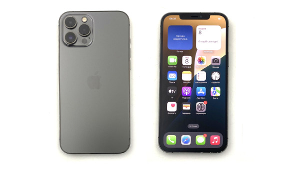Смартфон Apple iPhone 12 Pro Max Apple A14 Bionic 6/256 Gb iOS 18.3.2 NFC [OLED 6.7"] - Б/У