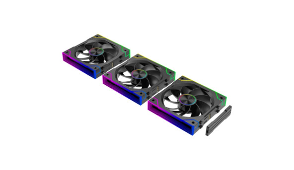 Вентилятор для корпуса 120mm*3 Xilence GAMING XPF360R.ARGB PWM REVERSE