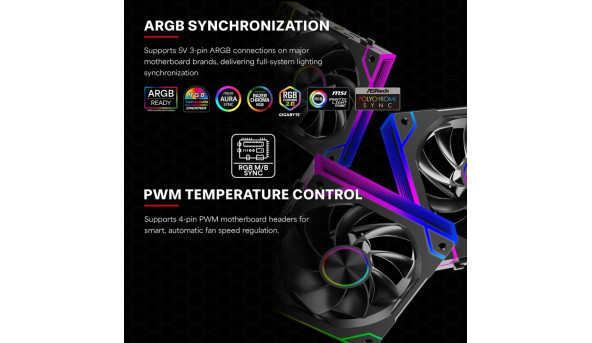 Вентилятор для корпуса 120mm*3 Xilence GAMING XPF360R.ARGB PWM REVERSE