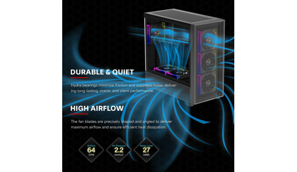 Вентилятор для корпуса 120mm*3 Xilence GAMING XPF360.ARGB PWM