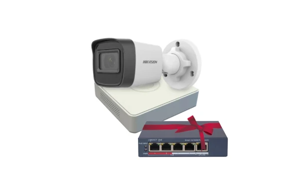 Комплект Hikvision DS-2CD1041G0-I 4МП (2.8мм)