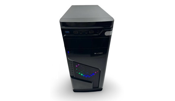 Ігровий системний блокс LOGIC Power Ryzen 5 2600 16 GB RAM DDR4 240 GB SSD M.2 NVMe + 1000 GB HDD AMD Radeon RX 580 - Б/В