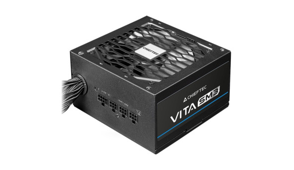 БЖ 650W Chieftec VITA SM3 BPX-650-C ATX 3.1 120mm, 80+ Bronze, Semi modular, Retail