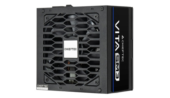 БЖ 650W Chieftec VITA SM3 BPX-650-C ATX 3.1 120mm, 80+ Bronze, Semi modular, Retail