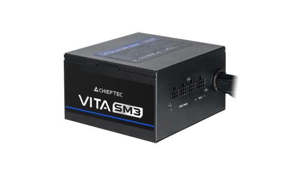 БЖ 650W Chieftec VITA SM3 BPX-650-C ATX 3.1 120mm, 80+ Bronze, Semi modular, Retail