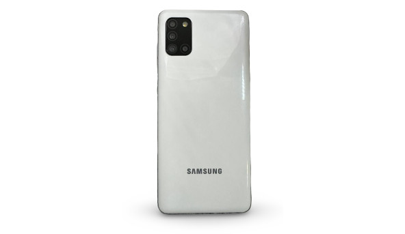 Смартфон Samsung A31 4/64GB Android 12 White 2 SIM LTE 6.4" 2400x1080 [OLED 6.4"] - Б/У