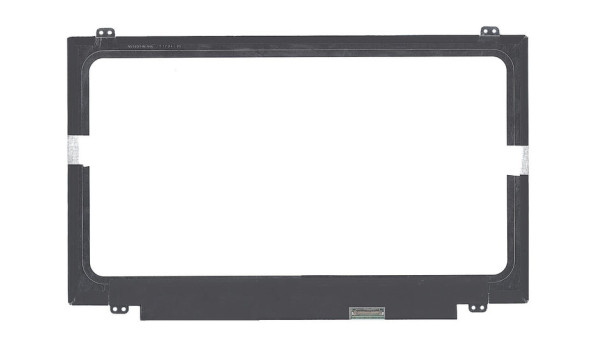 Матриця для ноутбука 14,0", Slim (тонка), 30 pin eDP (знизу справа), 1920x1080, Світлодіодна (LED), кріплення вгору/вниз, матова, BOE-Hydis, NV140FHM-N46