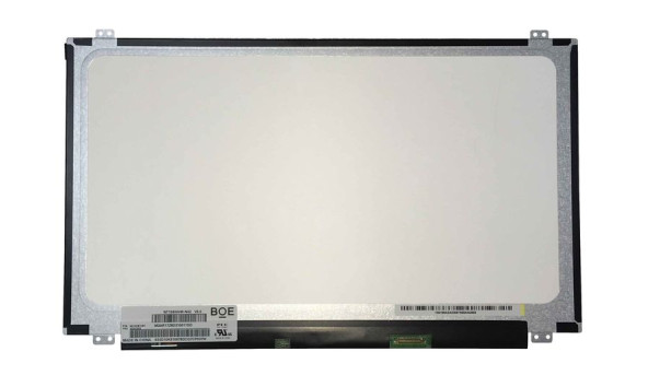 Матриця для ноутбука 15,6", Slim (тонка), 30 pin eDP (знизу праворуч), 1366x768, Світлодіодна (LED), кріплення зверхузнизу, глянцева, BOE-Hydis, NT156WHM-N42