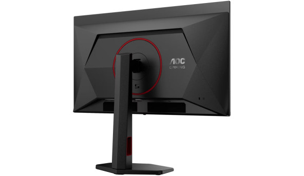 TFT 27" AOC Q27G4ZDR, QD-OLED, 240Гц, 0,03мс, 2хHDMI, DP, USB-hub, HAS, Pivot, чорно-червоний