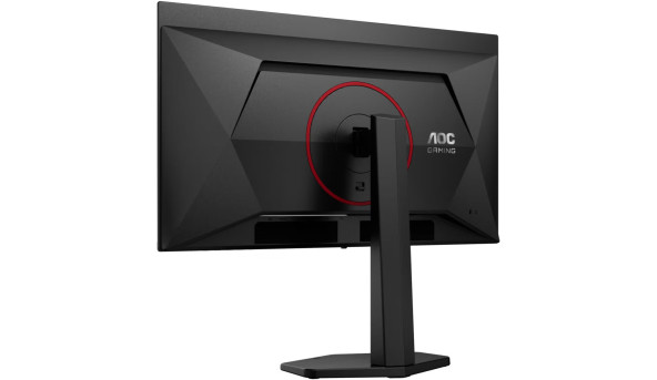 TFT 26.5" AOC Q27G4SDR, QD-OLED, 360Hz, 0,3ms, 2xHDMI, DP, USB-hub, HAS, Pivot, чорно-червоний