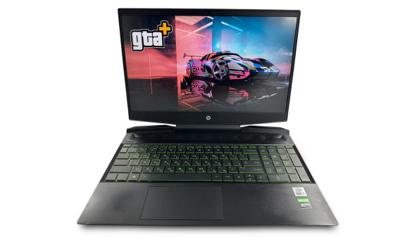 Игровой ноутбук HP Gaming 15-CC Intel Core i5-10300H 16GB RAM DDR4 512GB SSD M.2 NVME GTX 1650 TI [IPS15.6"FullHD] - Б/У