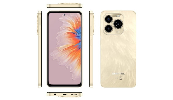 Смартфон Oukitel C65 6.7" HD+ /4GB/128GB/ T606 /5150mAh/ 50+8Мп/ Gold