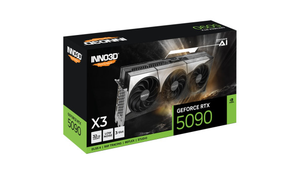 GeForce RTX5090 Inno3D X3, 32GB GDDR7, 512bit, PCI Express 5.0
