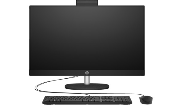 Моноблок 27" HP 27-cr1005ua AiO Ultra7-155U/16Gb/SSD512Gb/WiFi/Cam/K&M/DOS/Jet Black
