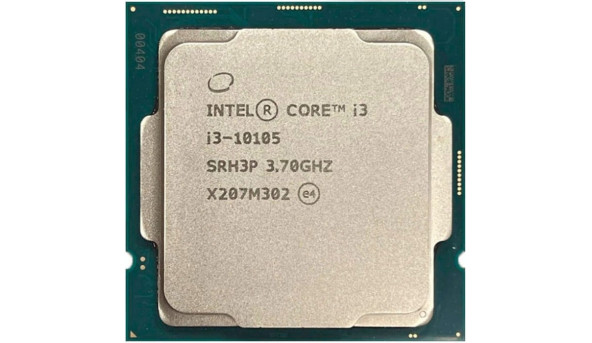 Core i3 3.7GHz/6MB Tray (LGA1200) i3-10105 Tray