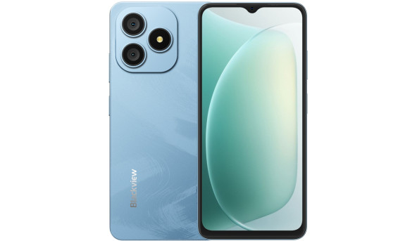 Смартфон Blackview WAVE 9C 6.56" HD /4GB/128GB/ T603 /5000mAh/ 13+8Мп / Blue
