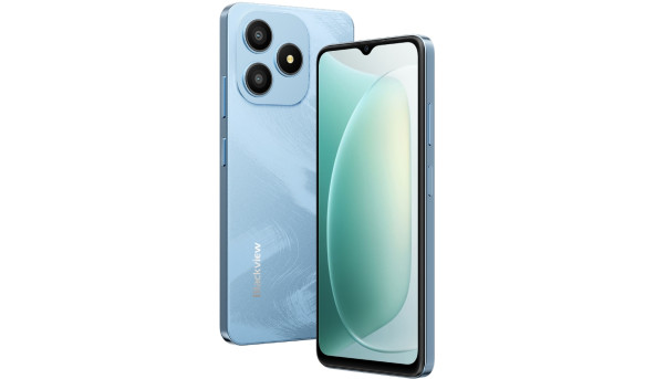 Смартфон Blackview WAVE 9C 6.56" HD /4GB/128GB/ T603 /5000mAh/ 13+8Мп / Blue
