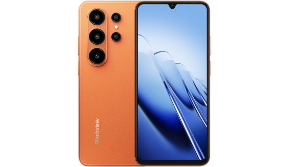Смартфон Blackview WAVE 10 6.88" HD /8GB/128GB/ UMS9230E /5000mAh/ 32+13Мп / Orange