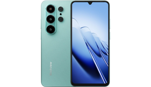 Смартфон Blackview WAVE 10 6.88" HD /8GB/128GB/ UMS9230E /5000mAh/ 32+13Мп / Green