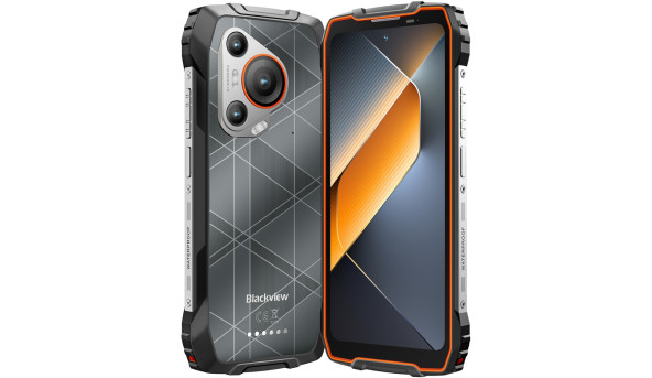 Смартфон Blackview BL7000 6.78"FHD+/8GB/256GB/Dimensity 6300/7500mAh/50+32Мп Night/NFC/IP69/Orange