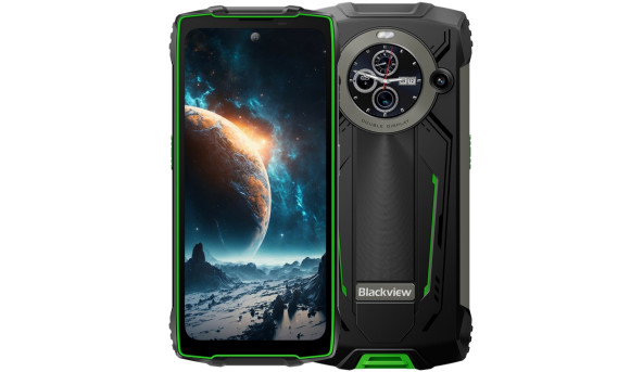 Смартфон Blackview BV8200 6.49" FHD+/12GB/256GB/MT8781/ 8800mAh / 50+32Мп / NFC/ IP69K / Green