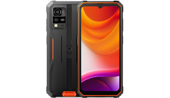 Смартфон Blackview BV4800 SE 6.56" HD /4GB/64GB/ T615 / 5100mAh / 16+8Мп / NFC /IP69K/Orange