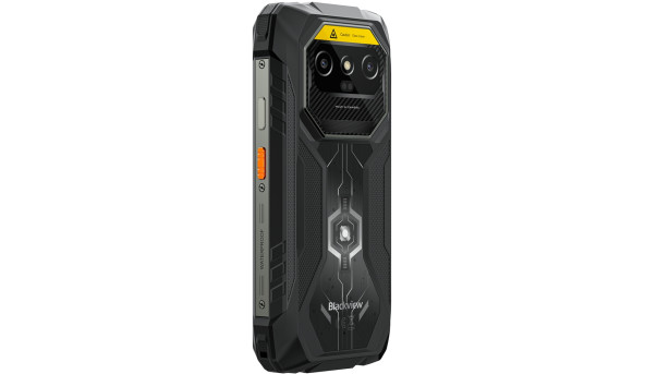 Смартфон Blackview ROCK 1 Pro 6.56" HD+ /8GB/256GB/ G81 /15000mAh / 20+16Мп / 2D Scaner /IP69K/Black