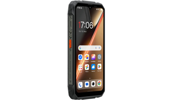 Смартфон Blackview ROCK 1 Pro 6.56" HD+ /8GB/256GB/ G81 /15000mAh / 20+16Мп / 2D Scaner /IP69K/Black