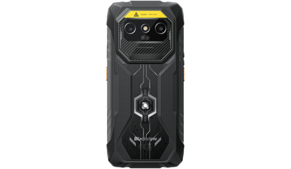 Смартфон Blackview ROCK 1 Pro 6.56" HD+ /8GB/256GB/ G81 /15000mAh / 20+16Мп / 2D Scaner /IP69K/Black