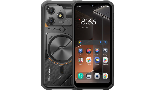 Смартфон Blackview FORT 100 6.56" HD+ /8GB/128GB/ G81 / 5000mAh / 16+13Мп / NFC / IP69K / Black