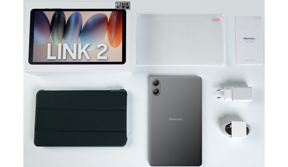 Планшет Blackview Link 2 8.68" HD+ /4GB/128GB/ T310 /5000mAh/ 8+5Мп /Чохол /Black
