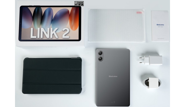 Планшет Blackview Link 2 8.68" HD+ /6GB/256GB/ T310 /5000mAh/ 8+5Мп /Чохол /Blue