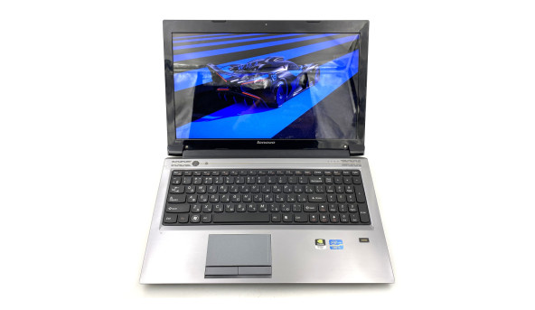 Игровой ноутбук Lenovo IdeaPad V570 Intel Core I5-2430M 8 RAM 120 SSD 750 HDD NVIDIA GeForce 525M [15.6"] - Б/У
