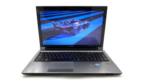 Игровой ноутбук Lenovo IdeaPad V570 Intel Core I5-2430M 8 RAM 120 SSD 750 HDD NVIDIA GeForce 525M [15.6"] - Б/У