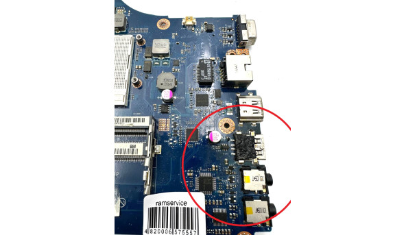 Материнская плата к ноутбуку Acer 5742 LA-5893P REV:1.0 2010-01-25 Б/В