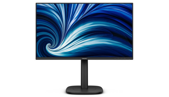 TFT 23.8" Philips 24B2U3301, IPS, 120Гц, HDMI, DP, USB-C, RJ-45, USB-hub,HAS,Pivot, кол.,чорний