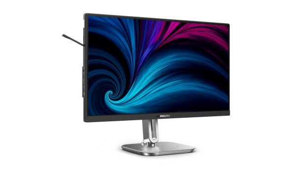 TFT 23.8" Philips 24B2U4301, IPS, 120Гц, HDMI, DP, USB-C, RJ-45, USB-hub,HAS,Pivot, кол.,темно-сірий