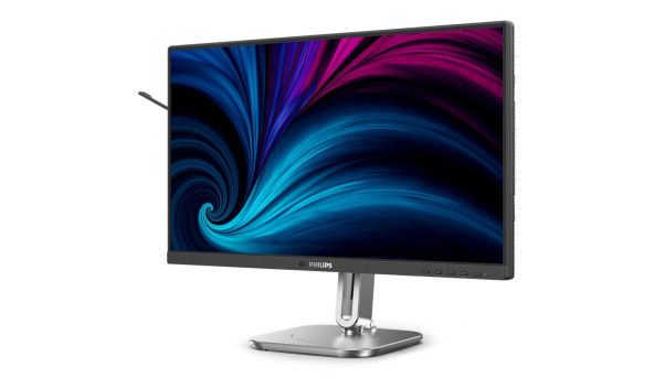 TFT 23.8" Philips 24B2U4301, IPS, 120Гц, HDMI, DP, USB-C, RJ-45, USB-hub,HAS,Pivot, кол.,темно-сірий