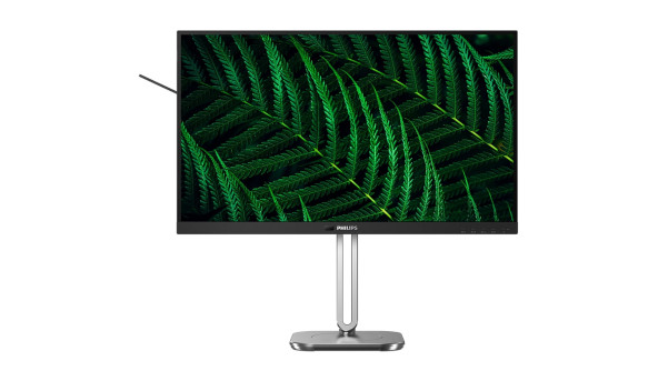 TFT 27" Philips 27B2G5601, QHD IPS,100Hz, HDMI, DP, USB-hub, USB-C, HAS, Pivot, кол., темно-сірий