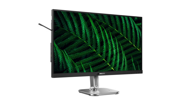TFT 27" Philips 27B2G5601, QHD IPS,100Hz, HDMI, DP, USB-hub, USB-C, HAS, Pivot, кол., темно-сірий