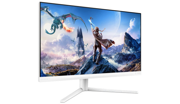TFT 27" Philips 27M2N5901A, Fast IPS,160Hz, 2xHDMI, DP, USB-hub, USB-S, HAS, Pivot, кол., білий