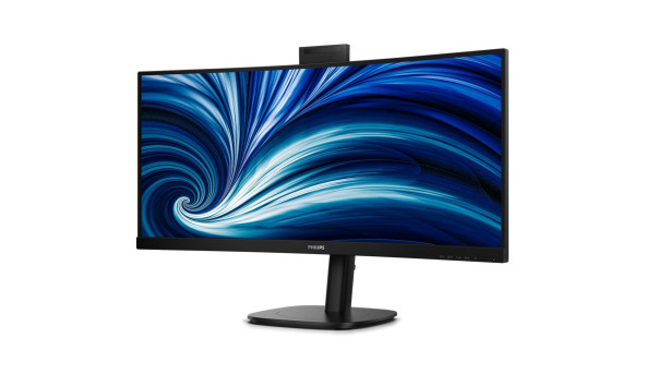 TFT 34" Philips 34B2U3600CH, WQHD, VA, 120Гц, вигн., 2xHDMI, DP, USB-C, RJ-45, USB-hub, HAS, чорний