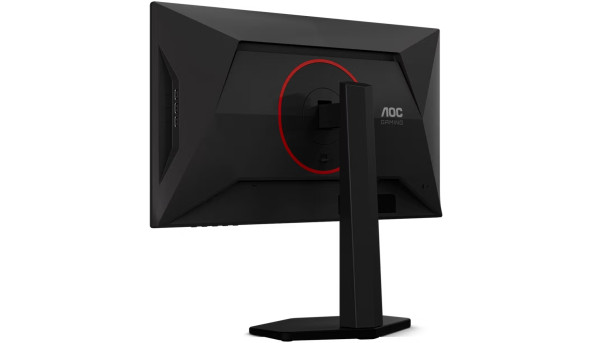 TFT 24.5" AOC 25G4KUR, Fast IPS, 420Гц, 2xHDMI, DP, USB-hub HAS, Pivot, чорно-червоний