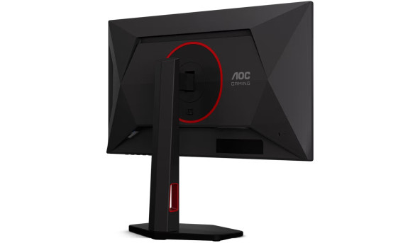 TFT 24.5" AOC 25G4KUR, Fast IPS, 420Гц, 2xHDMI, DP, USB-hub HAS, Pivot, чорно-червоний
